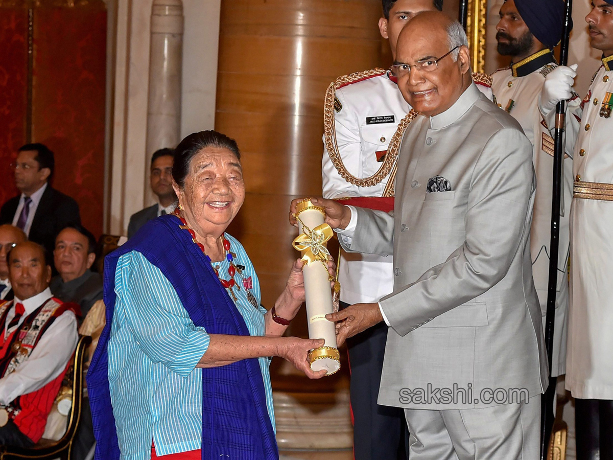 President Kovind confers the Padma Awards at Rashtrapati Bhavan - Sakshi14