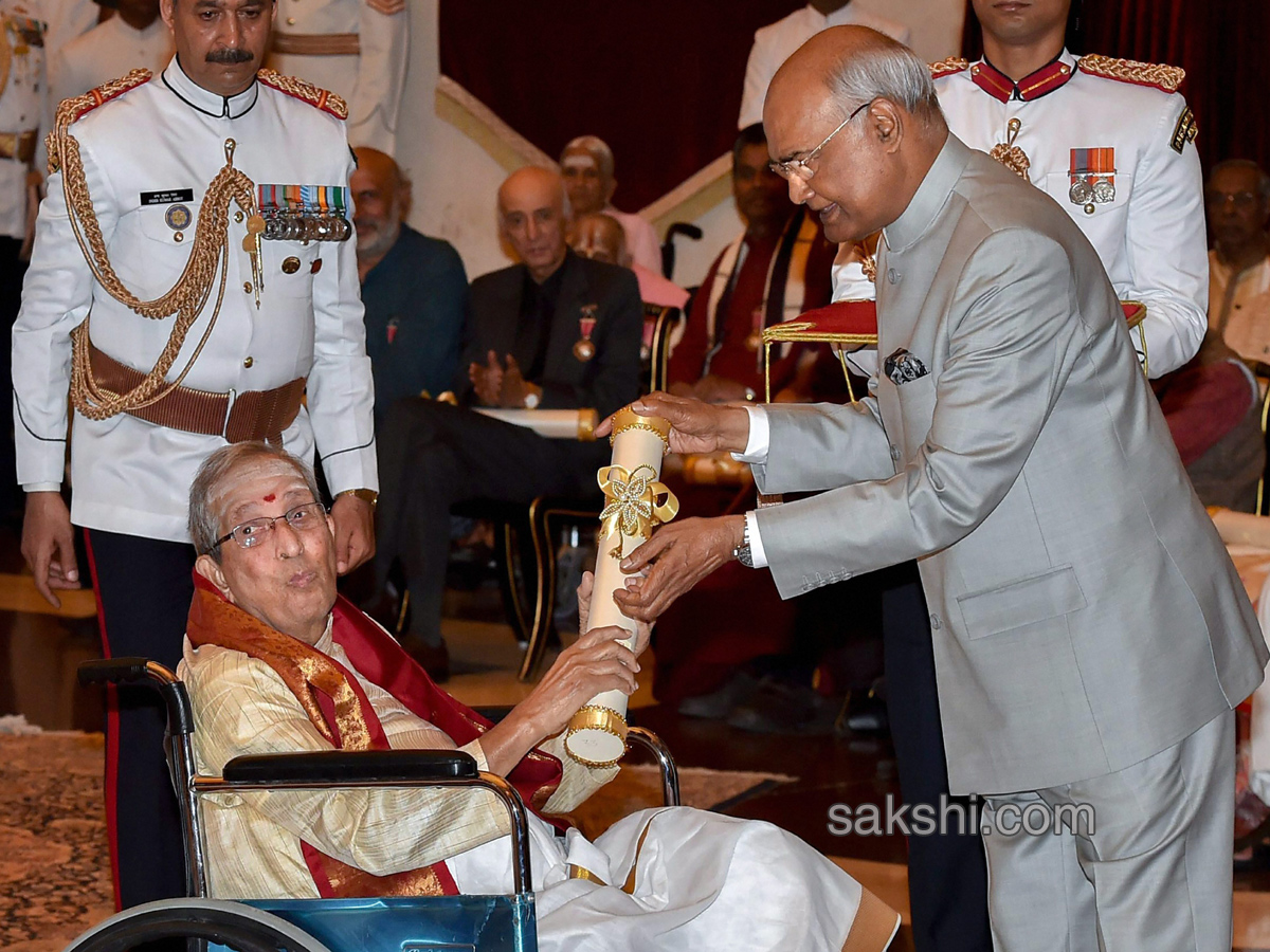 President Kovind confers the Padma Awards at Rashtrapati Bhavan - Sakshi18