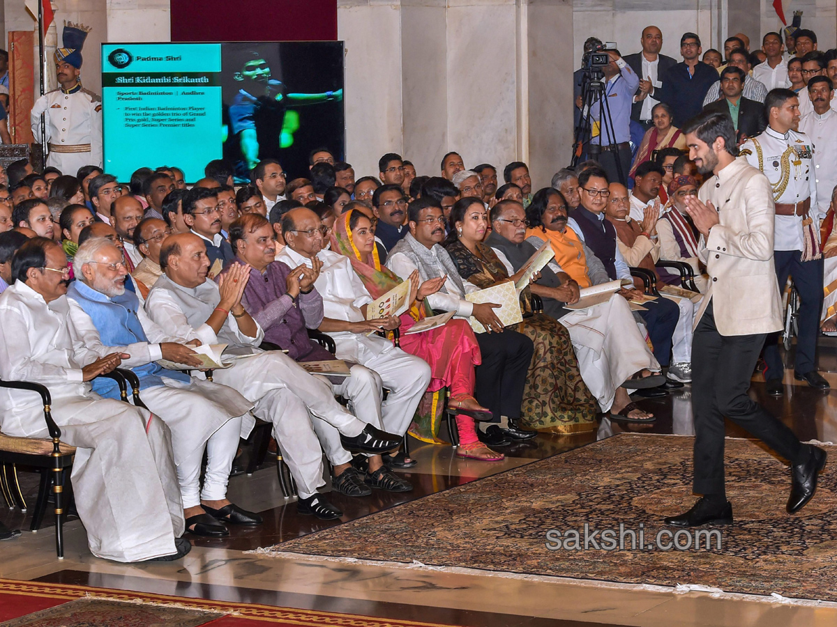 President Kovind confers the Padma Awards at Rashtrapati Bhavan - Sakshi6