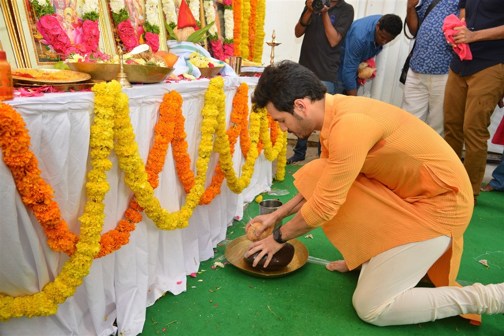 Akhil Venky Atluri BVSN Prasad Movie Launch Stills - Sakshi10