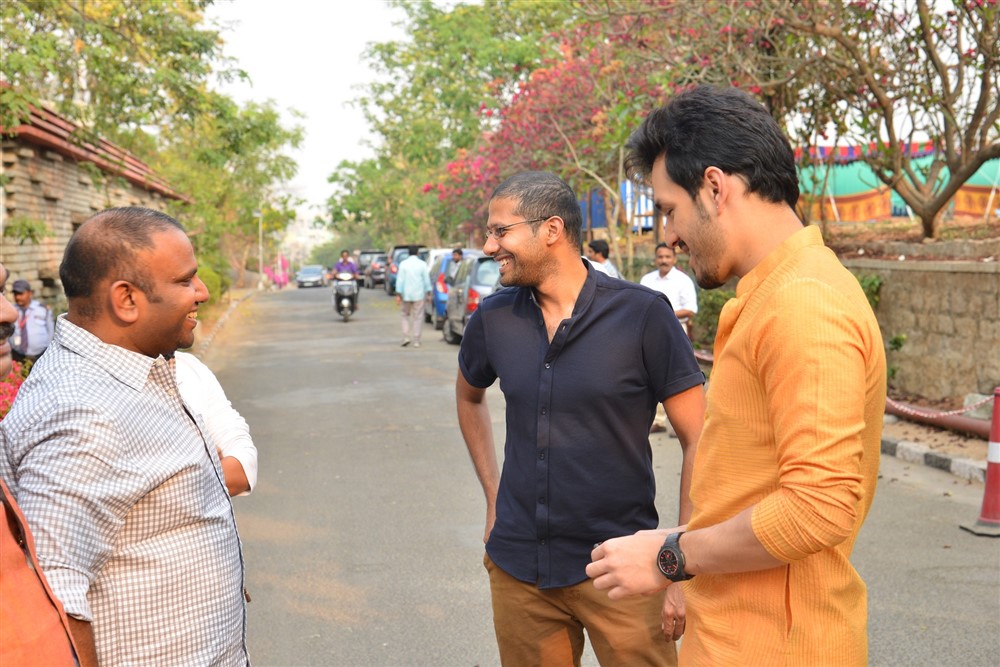 Akhil Venky Atluri BVSN Prasad Movie Launch Stills - Sakshi13