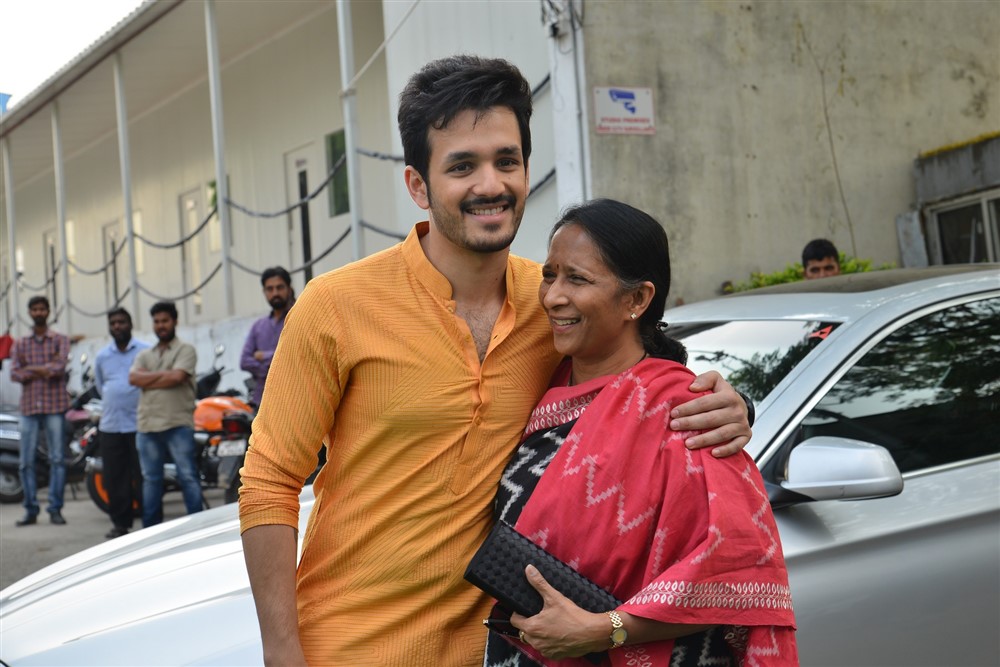 Akhil Venky Atluri BVSN Prasad Movie Launch Stills - Sakshi5