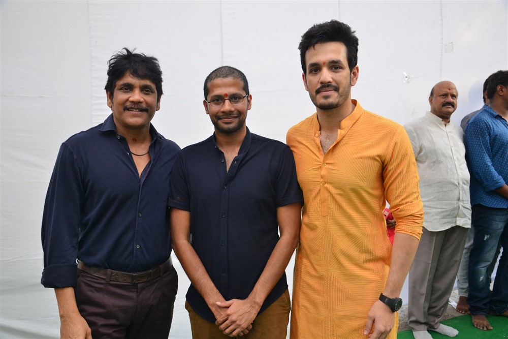 Akhil Venky Atluri BVSN Prasad Movie Launch Stills - Sakshi8