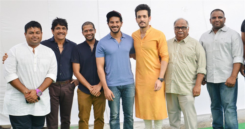 Akhil Venky Atluri BVSN Prasad Movie Launch Stills - Sakshi9