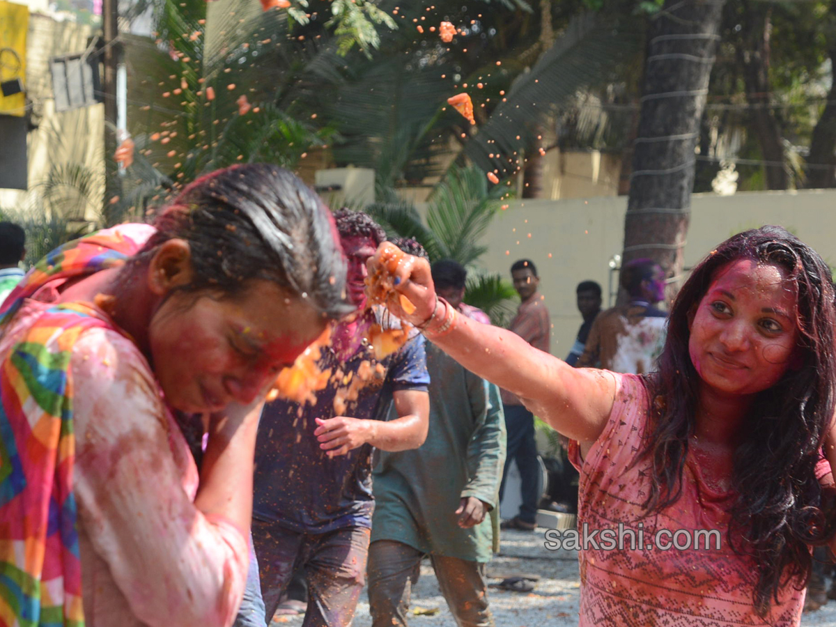 Holi celebrations in hyderabad - Sakshi12