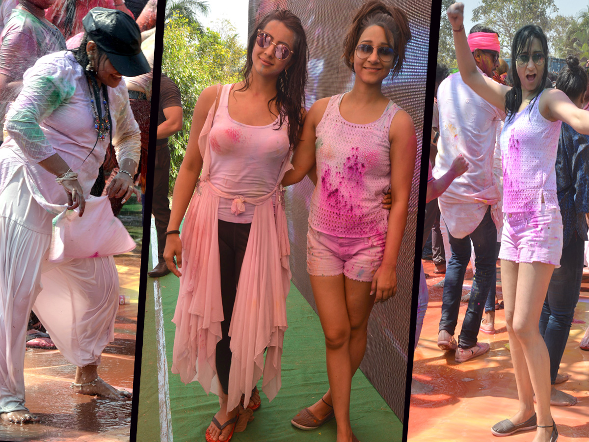 Holi celebrations in hyderabad - Sakshi18