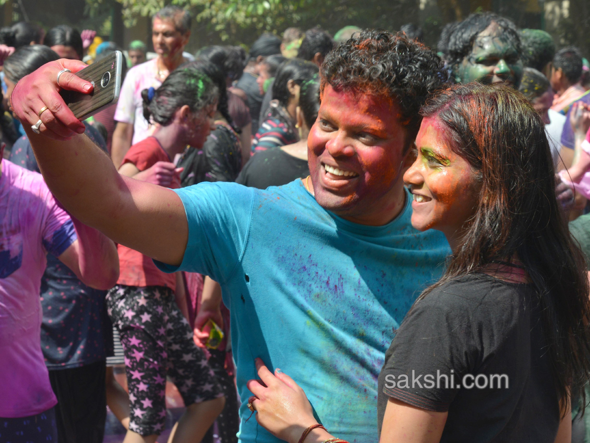 Holi celebrations in hyderabad - Sakshi14