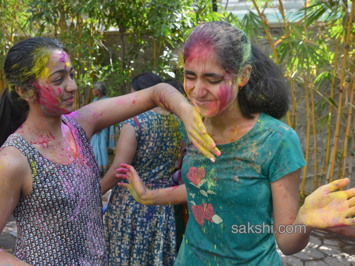 Holi celebrations in hyderabad - Sakshi15