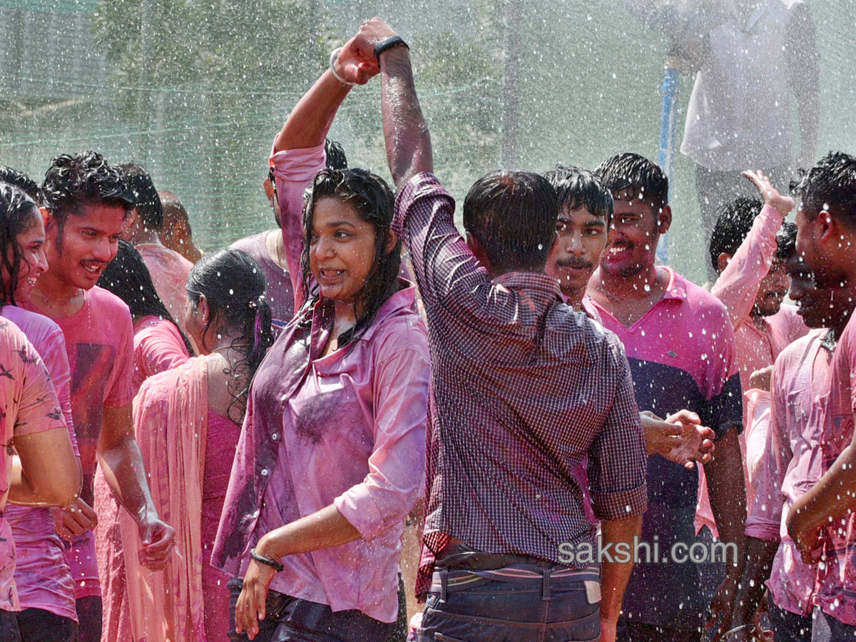 Holi celebrations in hyderabad - Sakshi7