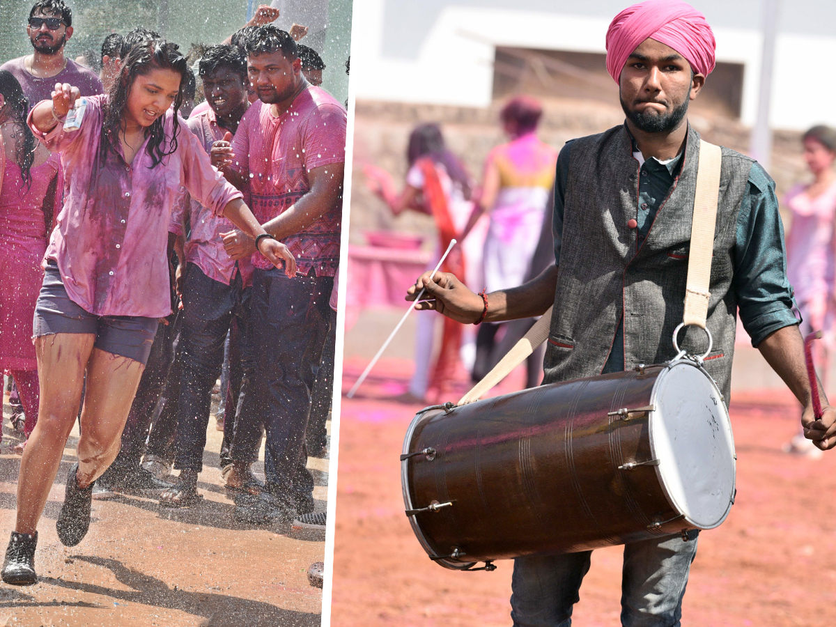 Holi celebrations in hyderabad - Sakshi8