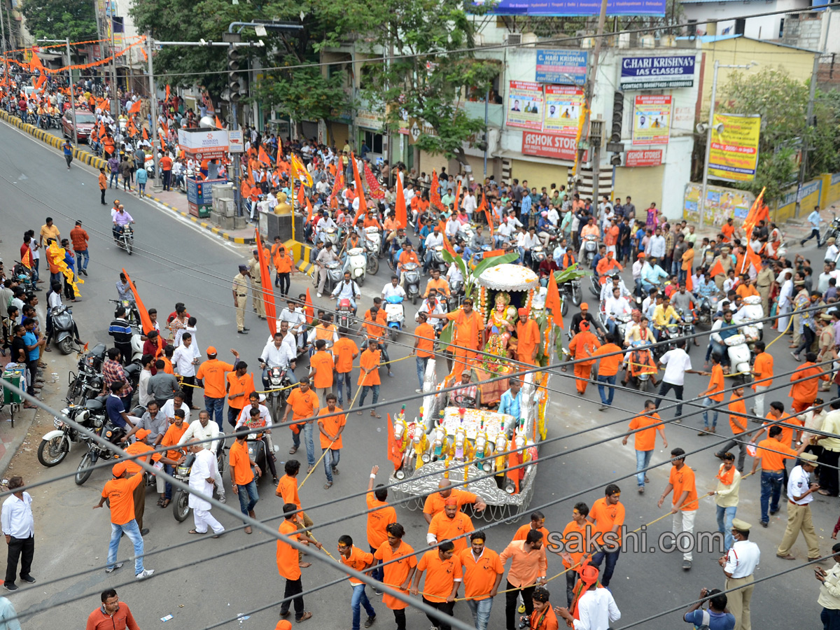 Hanuman Shobha Yatra in Hyderabad - Sakshi17