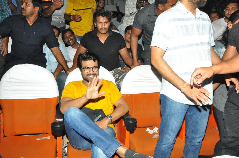 Ram Charan Watching Rangasthalam Sudarshan Theatre Photos - Sakshi8