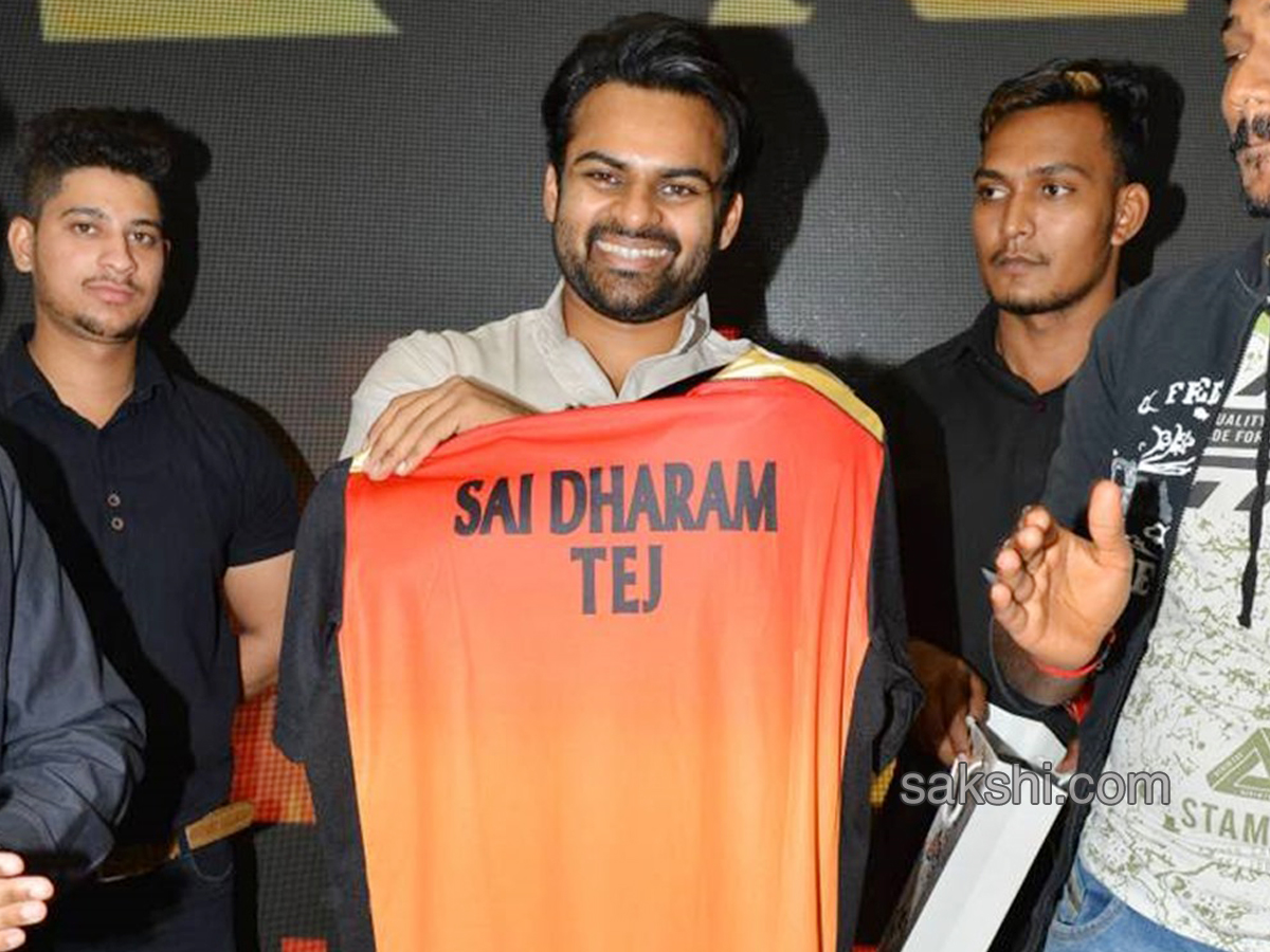 Sai Dharam Tej Sunrisers Hyderabad Jersey Launch - Sakshi1