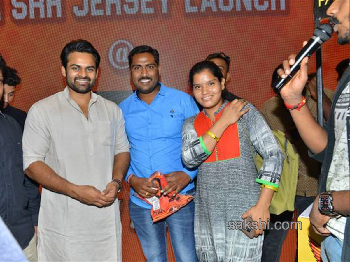 Sai Dharam Tej Sunrisers Hyderabad Jersey Launch - Sakshi5