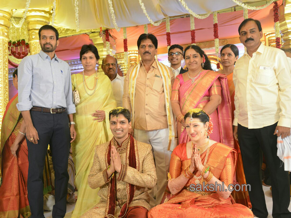 Chess Grand Master Pentala HariKrishna Wedding Photos - Sakshi1