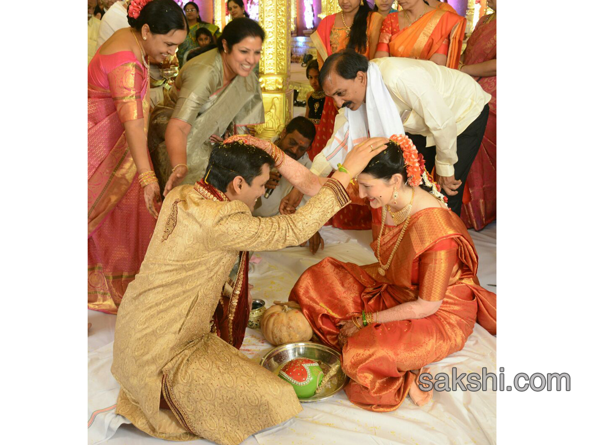 Chess Grand Master Pentala HariKrishna Wedding Photos - Sakshi4