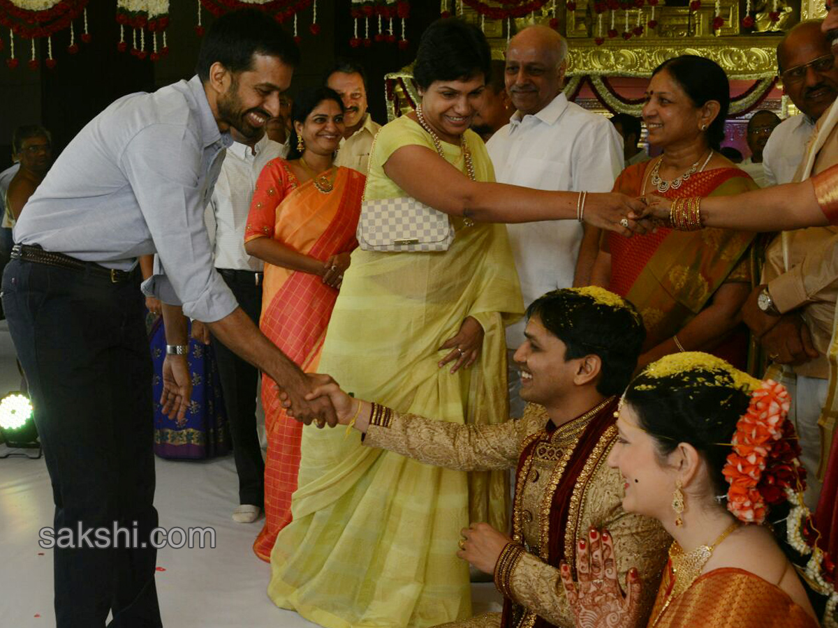 Chess Grand Master Pentala HariKrishna Wedding Photos - Sakshi6