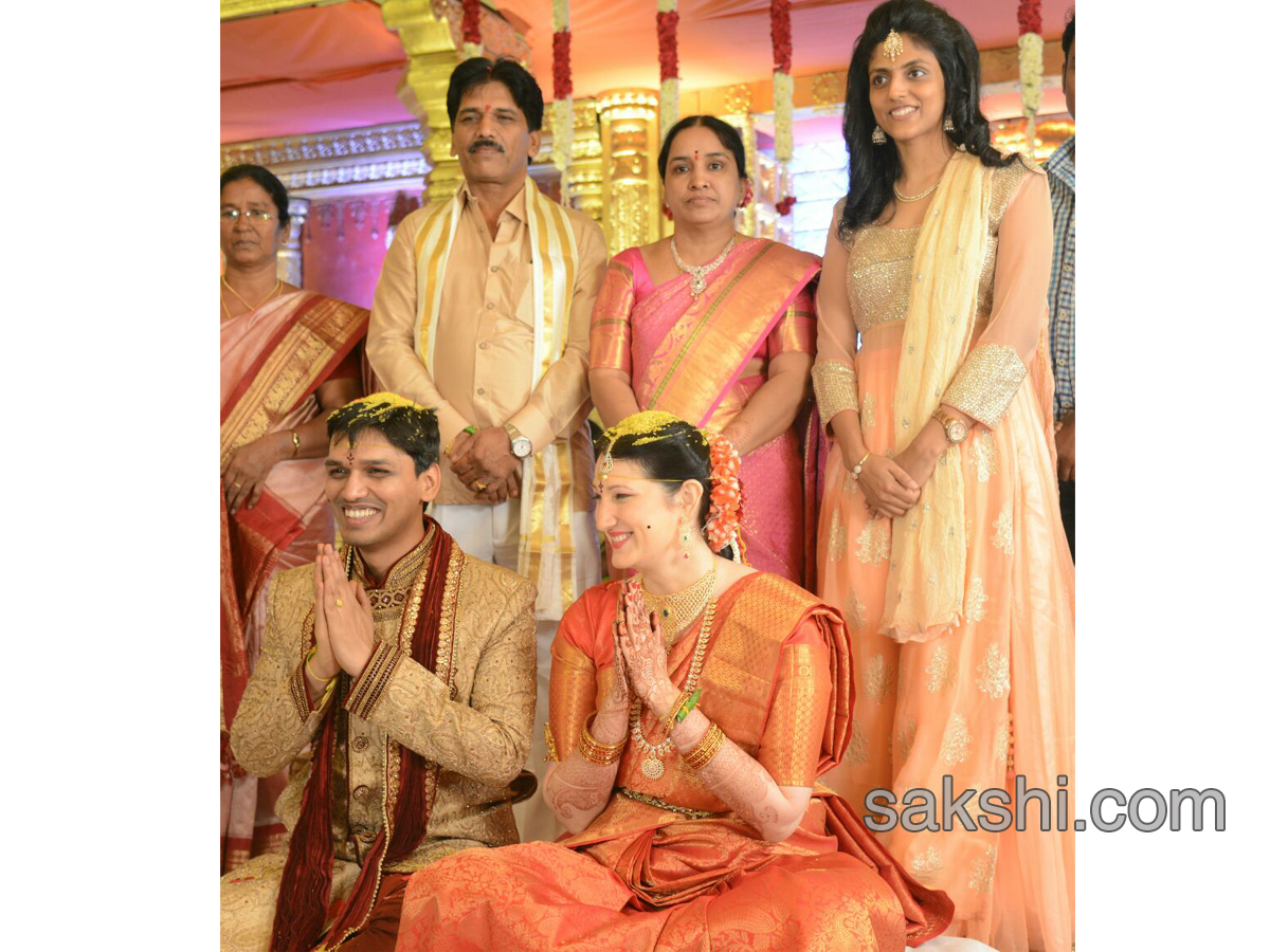 Chess Grand Master Pentala HariKrishna Wedding Photos - Sakshi8