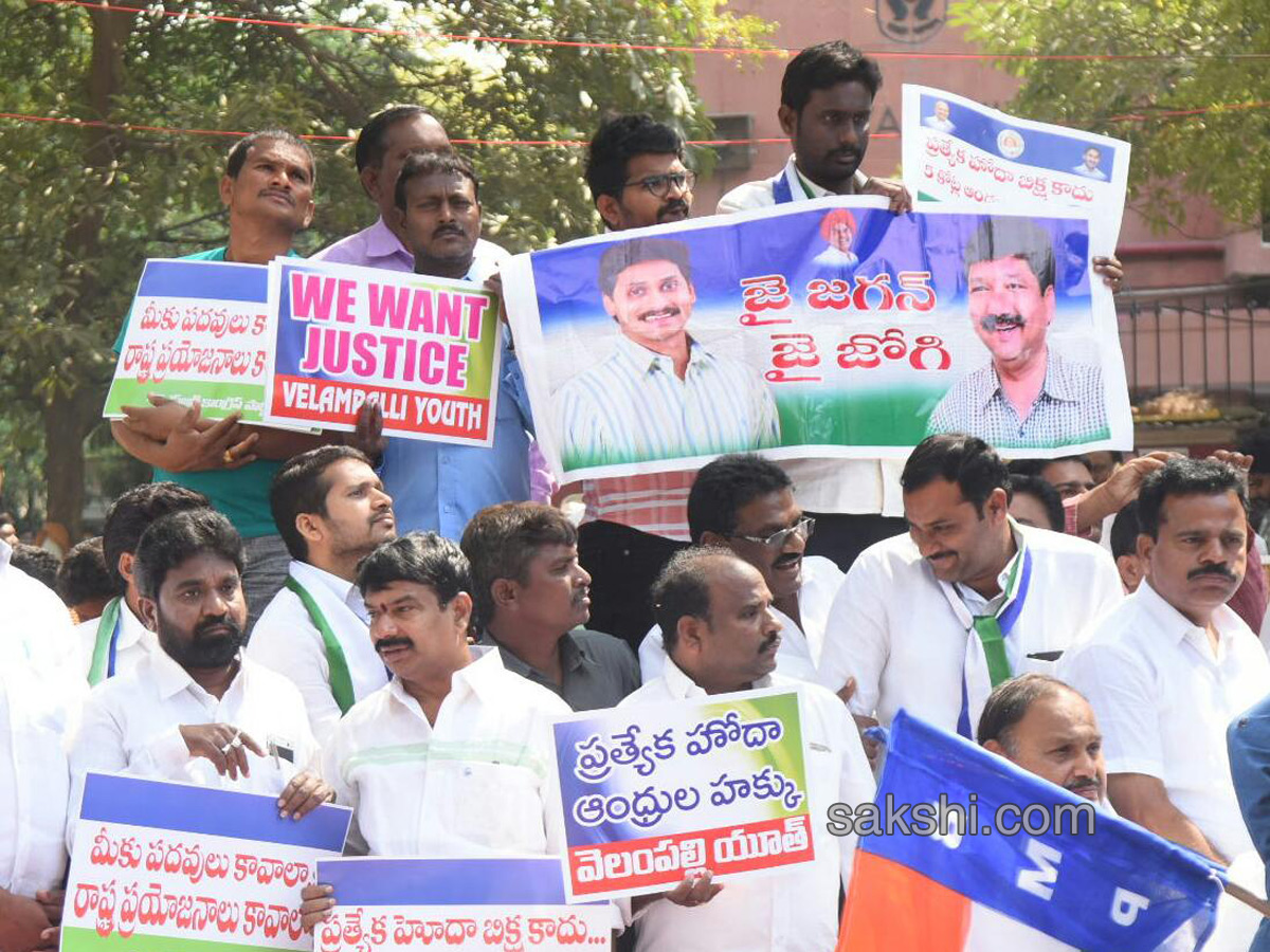 Ysrcp protests delhi demanding special status ap - Sakshi26