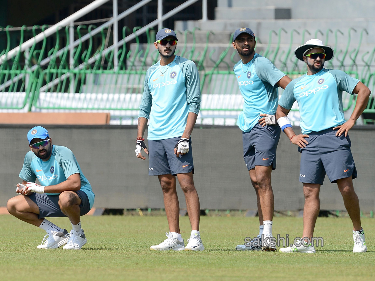 Team India's practice session in Sri Lanka - Sakshi1