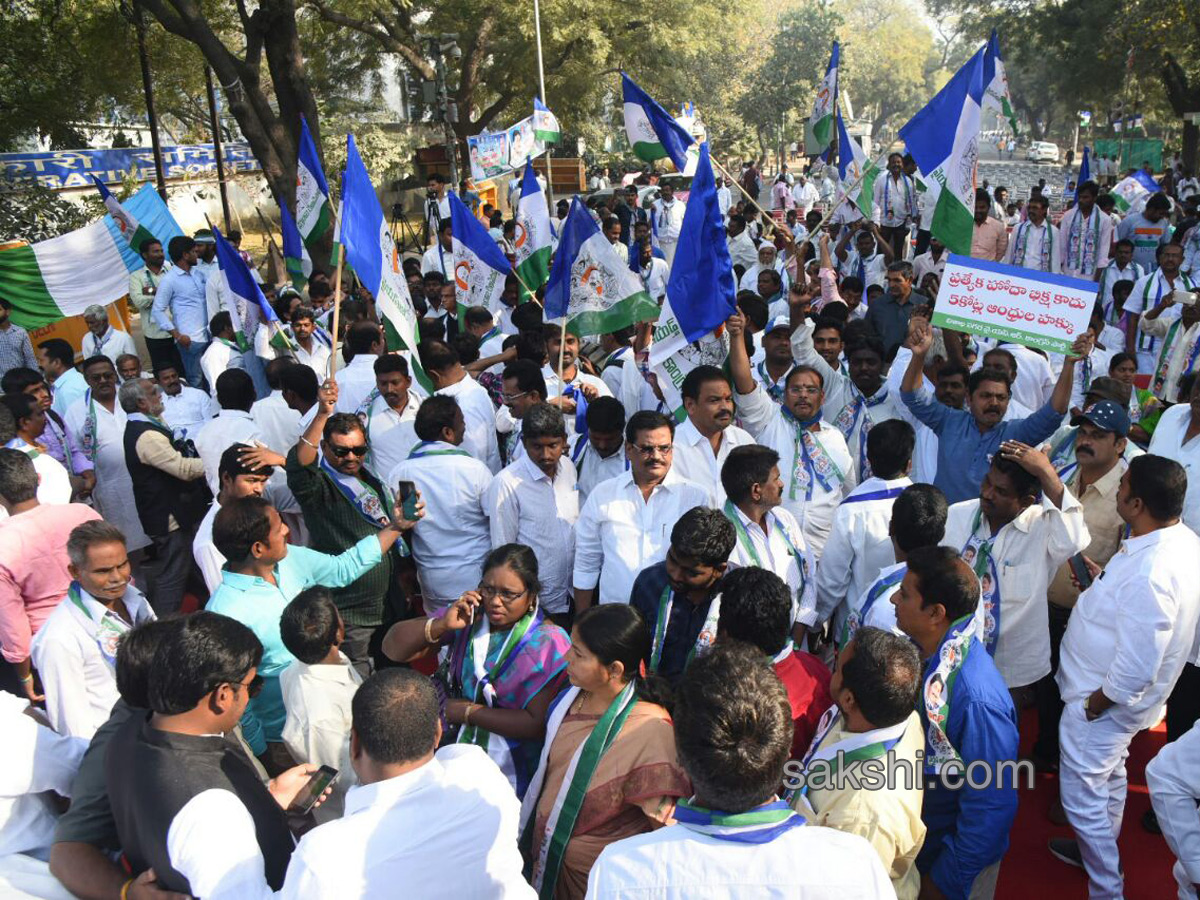 Ysrcp protests delhi demanding special status ap - Sakshi14