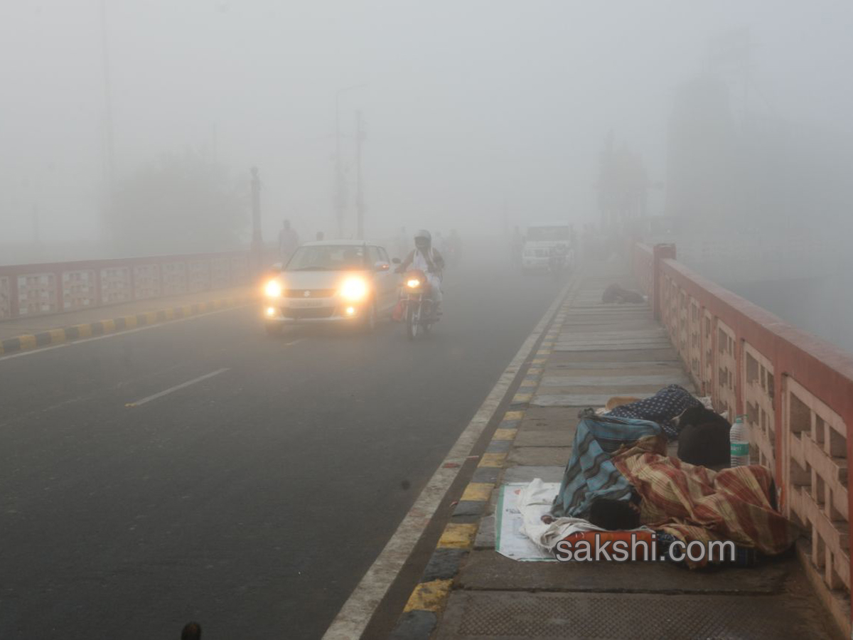 Fog in andhra pradesh - Sakshi2