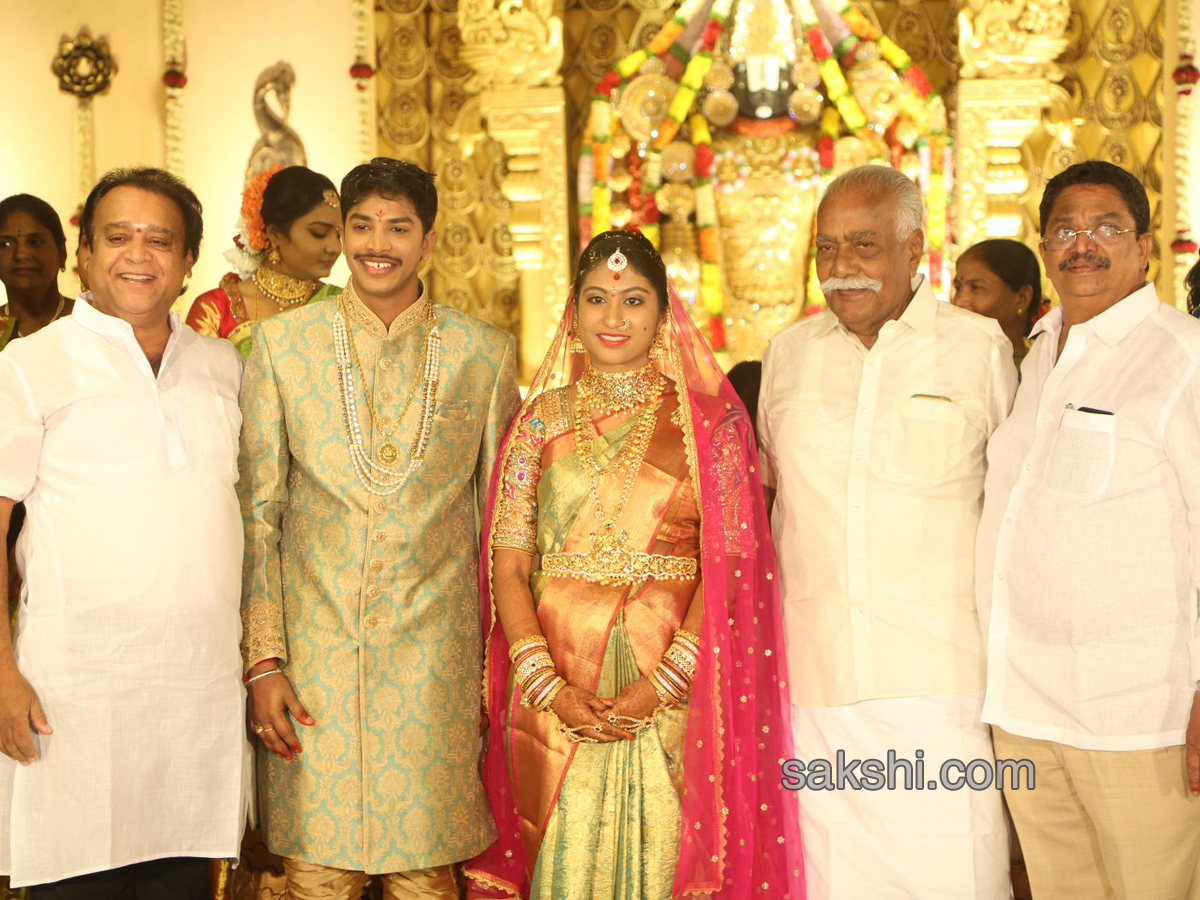 Producer C.Kalyan Son Teja Wedding Photos  - Sakshi11