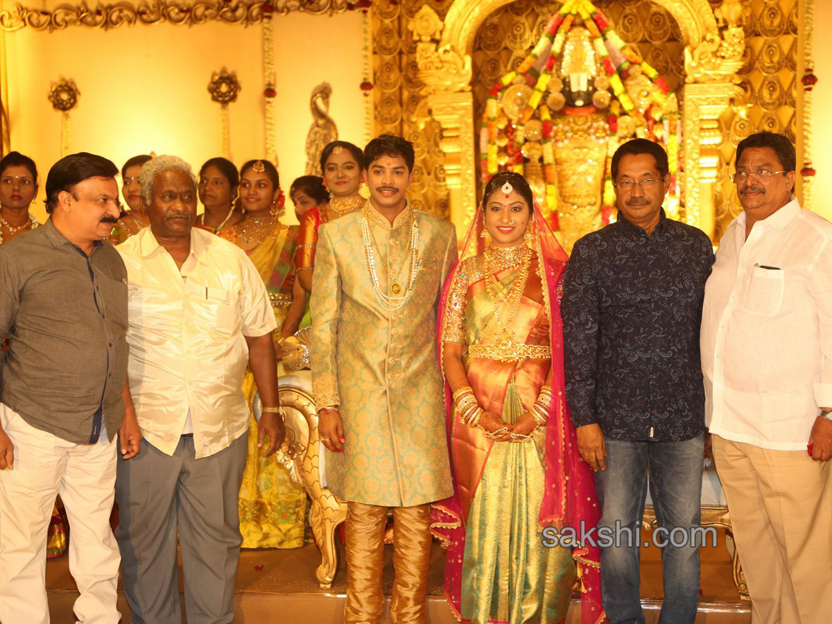 Producer C.Kalyan Son Teja Wedding Photos  - Sakshi15