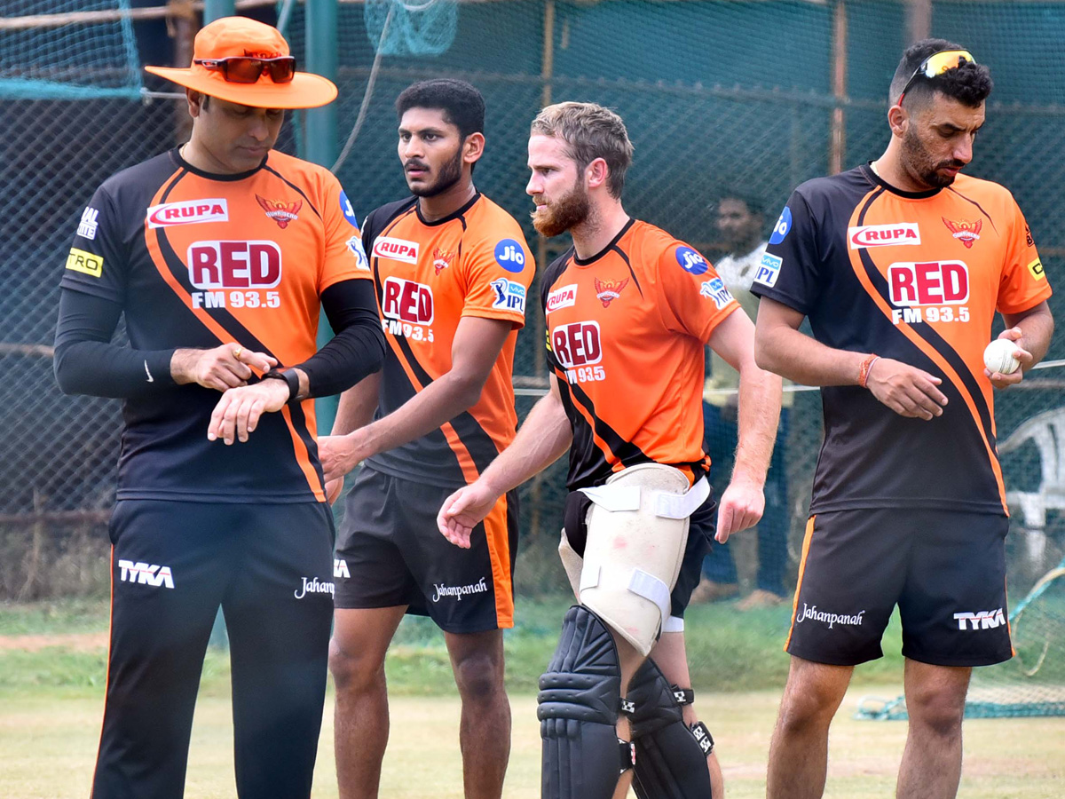 Sunrisers Hyderabad and Mumbai Indians Practice Session  - Sakshi1