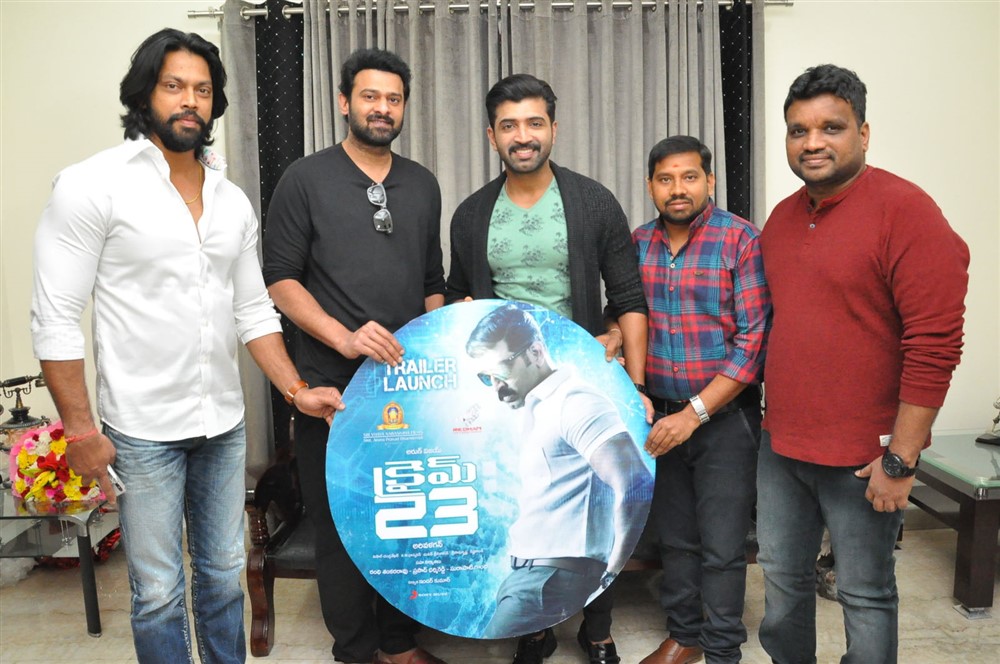  Actor Prabhas launches Crime 23 Trailer Photos - Sakshi8