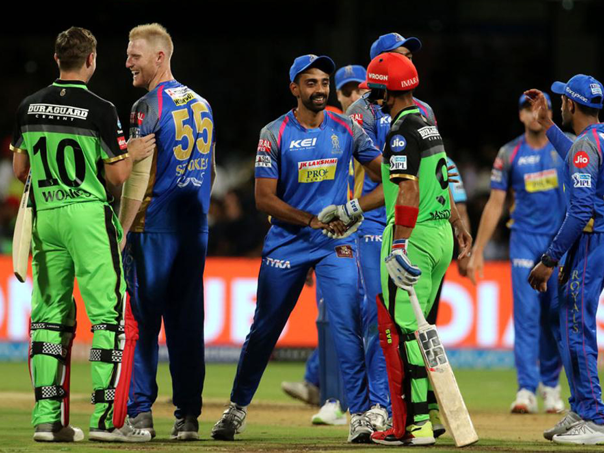 Rajasthan Royals beat Royal Challengers Bangalore by 19 runs - Sakshi1