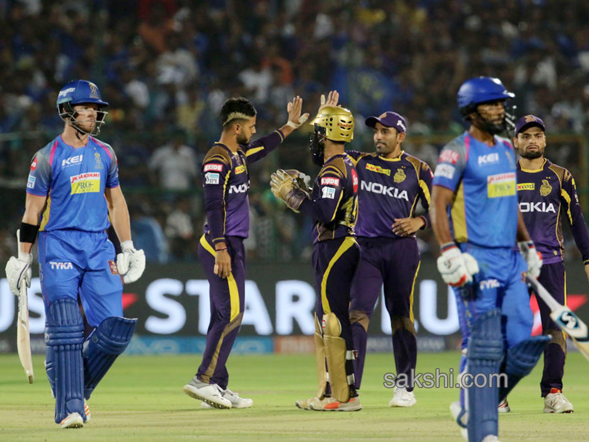 Kolkata Knight Riders beat Rajasthan Royals by seven wickets - Sakshi15