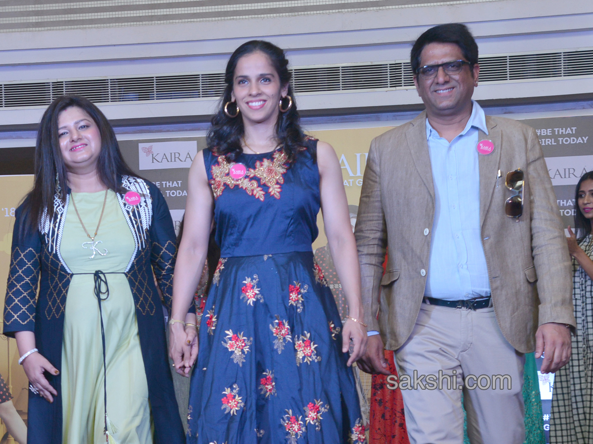 Saina Nehwal Ramp Walk  - Sakshi1