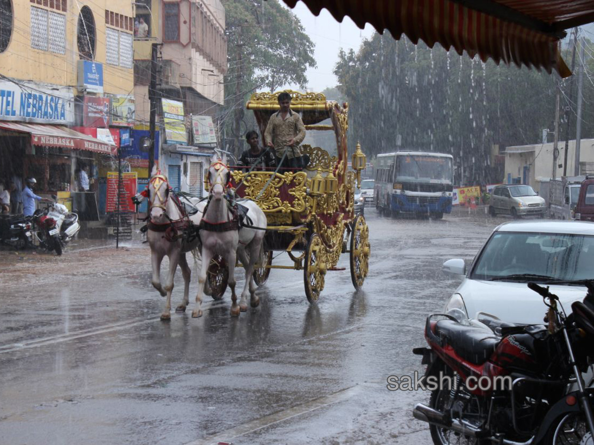 Hyderabad cools down as hailstorm rain - Sakshi18