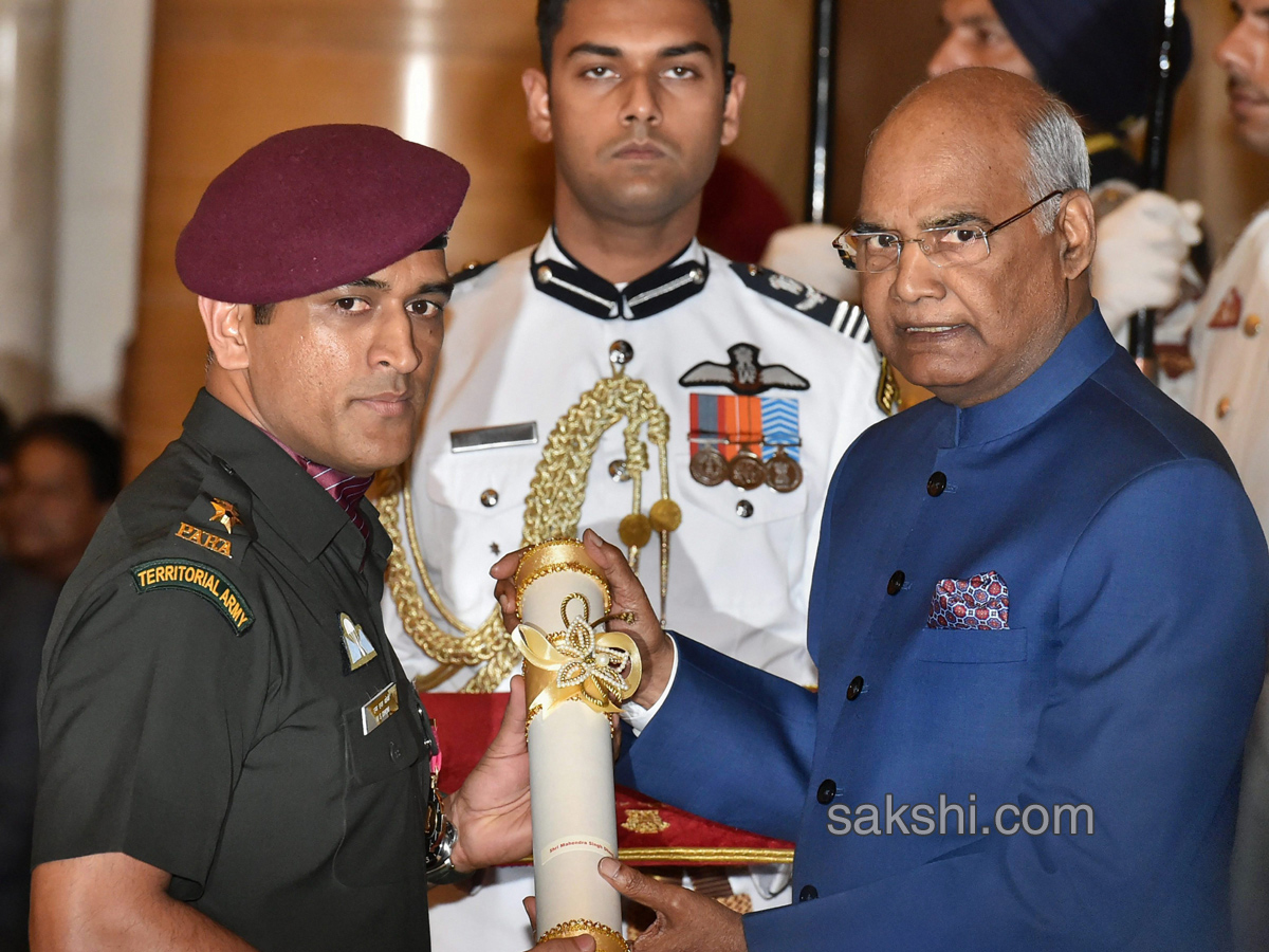 Padma Award 2018 at Rashtrapati Bhavan in New Delhi - Sakshi1