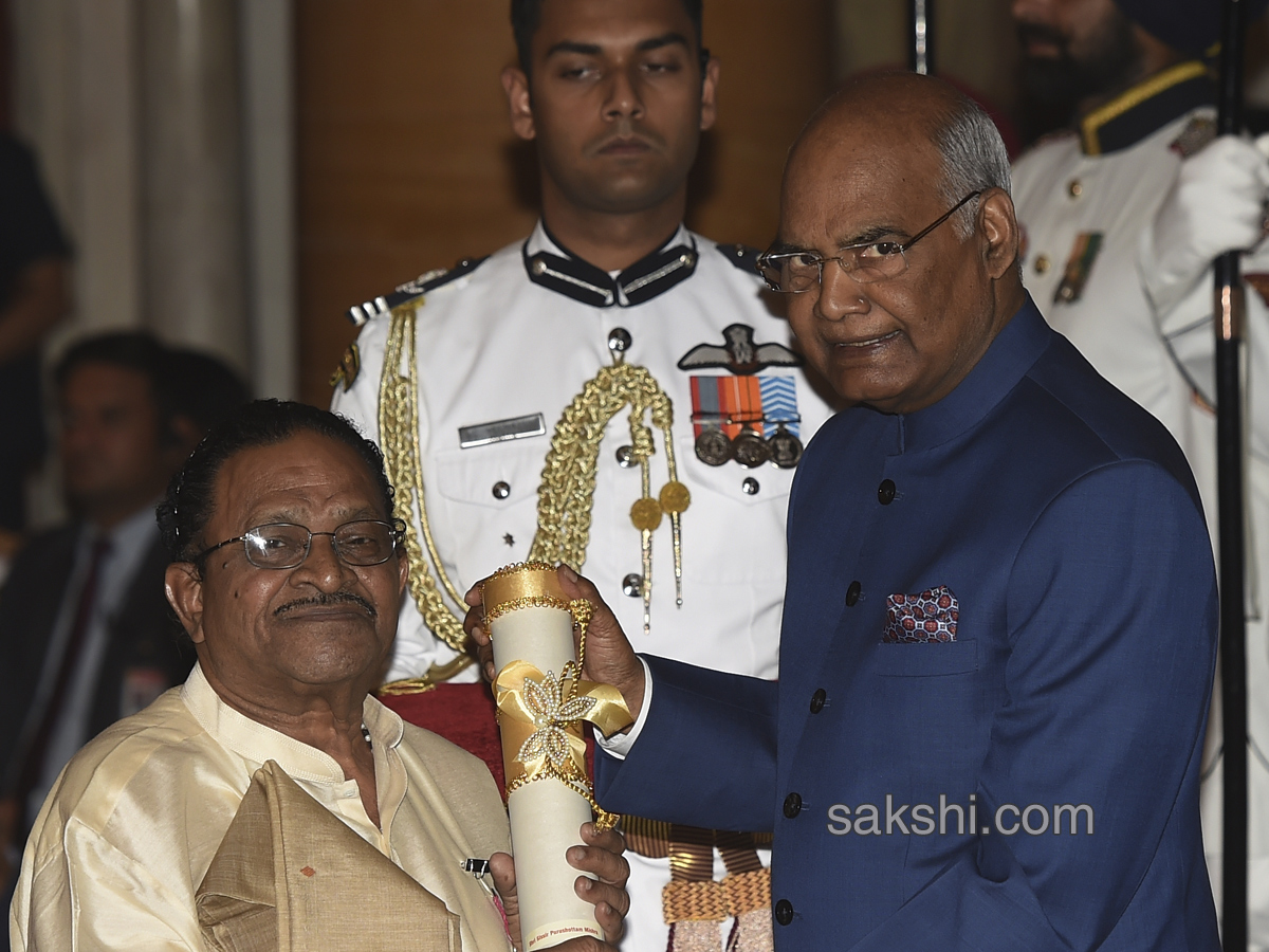 Padma Award 2018 at Rashtrapati Bhavan in New Delhi - Sakshi11