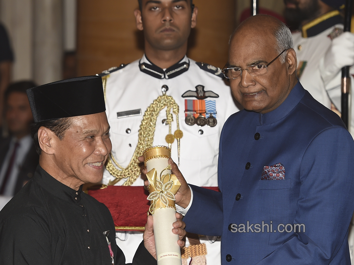 Padma Award 2018 at Rashtrapati Bhavan in New Delhi - Sakshi12