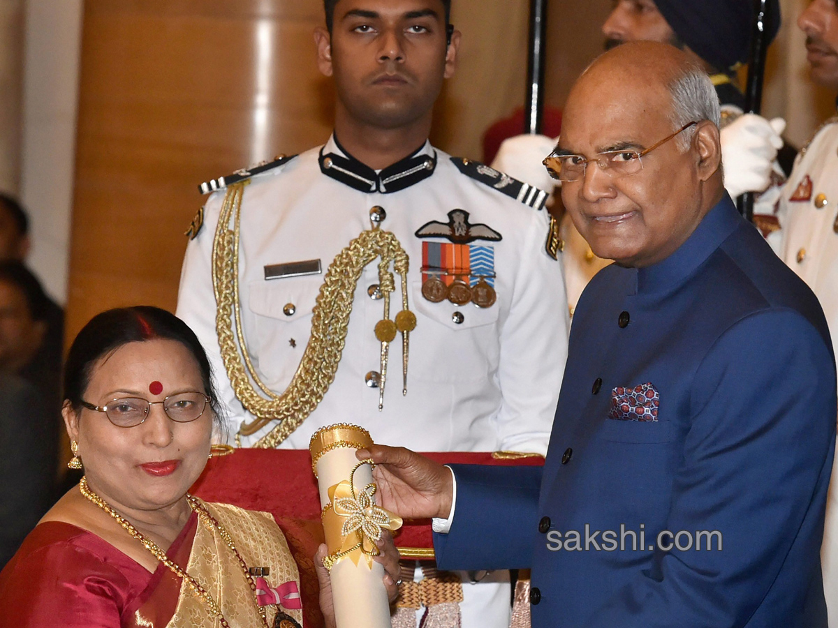 Padma Award 2018 at Rashtrapati Bhavan in New Delhi - Sakshi14