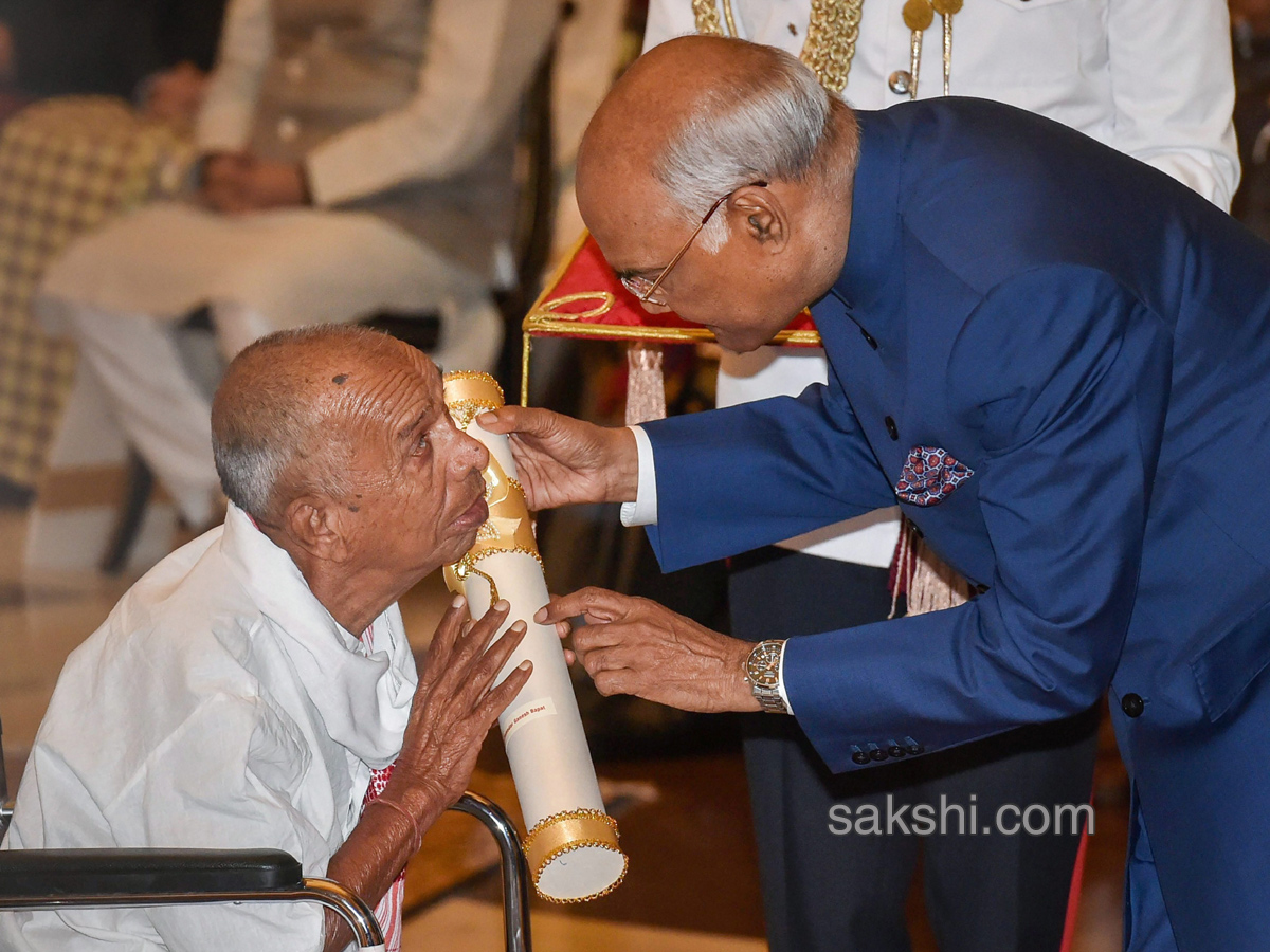 Padma Award 2018 at Rashtrapati Bhavan in New Delhi - Sakshi19