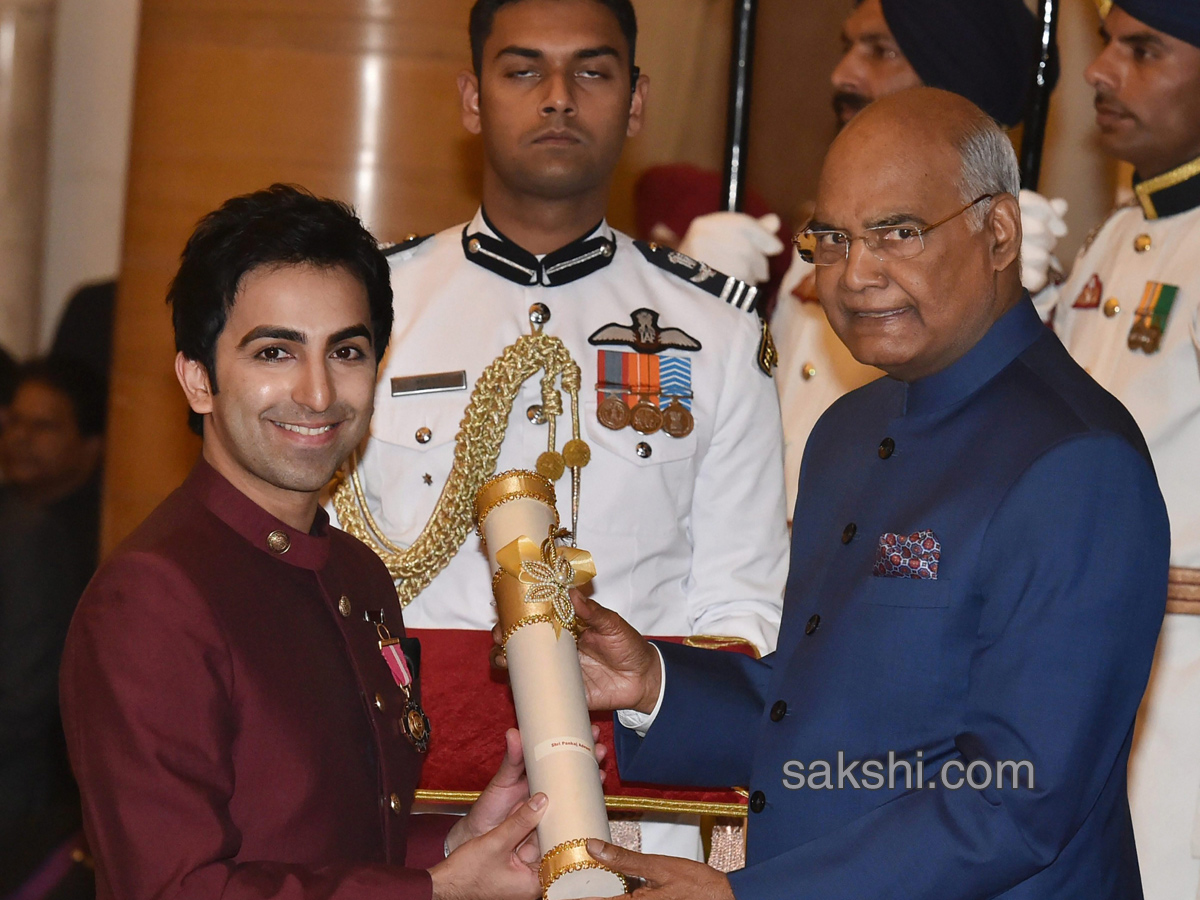 Padma Award 2018 at Rashtrapati Bhavan in New Delhi - Sakshi6