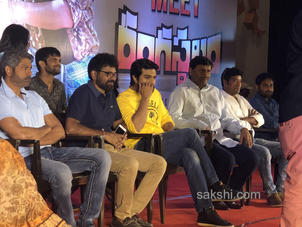 Rangasthalam Thank You Meet - Sakshi3