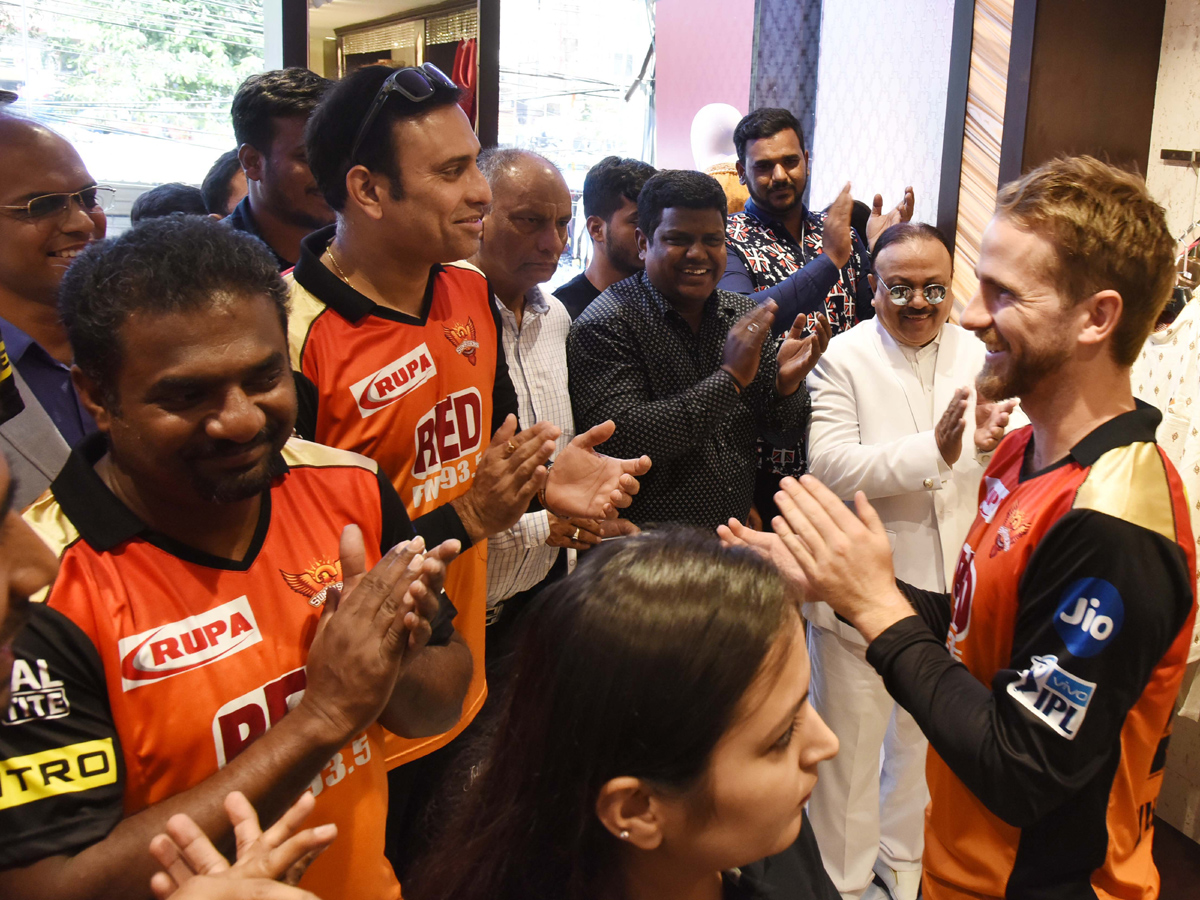 Sunrisers Team Inaugurate clothing store in Hyderabad - Sakshi11