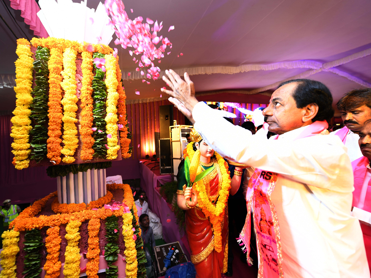 TRS Plenary Meeting At Kompally - Sakshi4