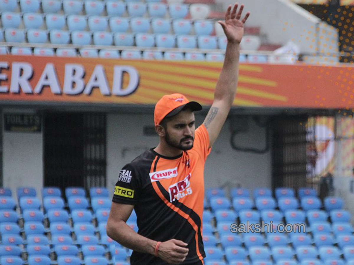 Sunrisers Hyderabad team practice session - Sakshi14