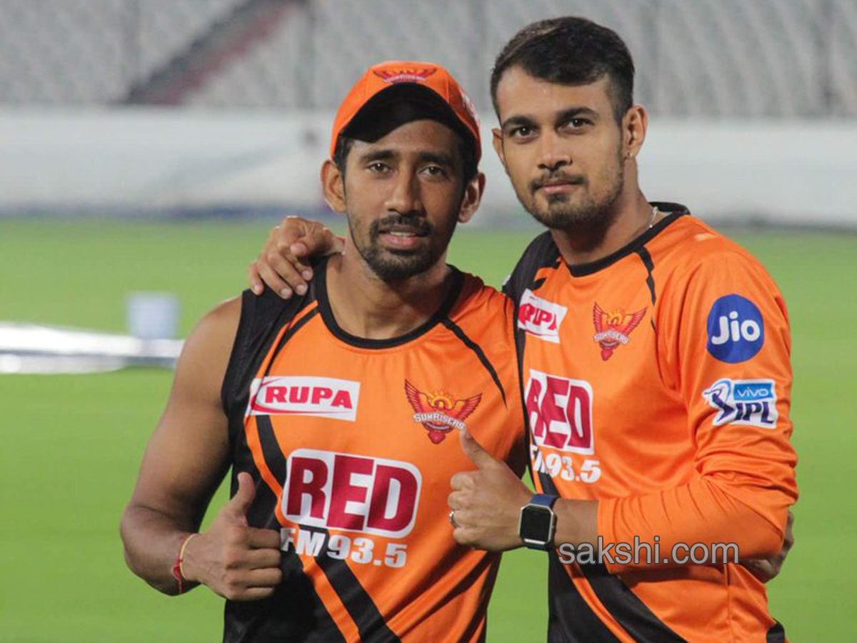 Sunrisers Hyderabad team practice session - Sakshi7