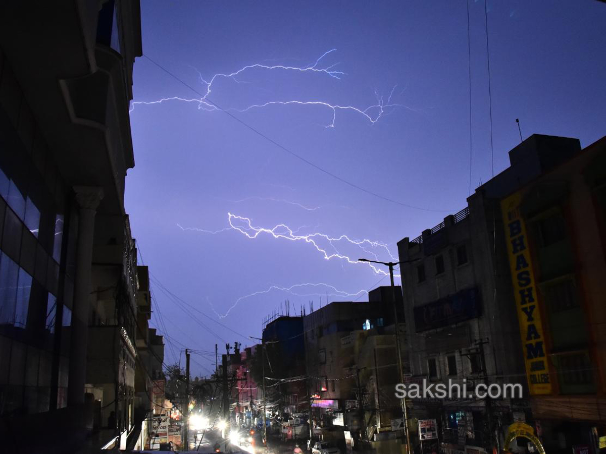 Heavy rain and hailstorm in hyderabad city - Sakshi4