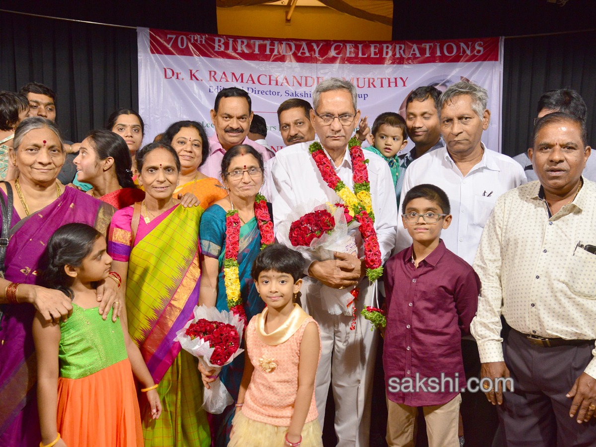 senior journalist ramachandra murthy 70th birthday celebrations - Sakshi17