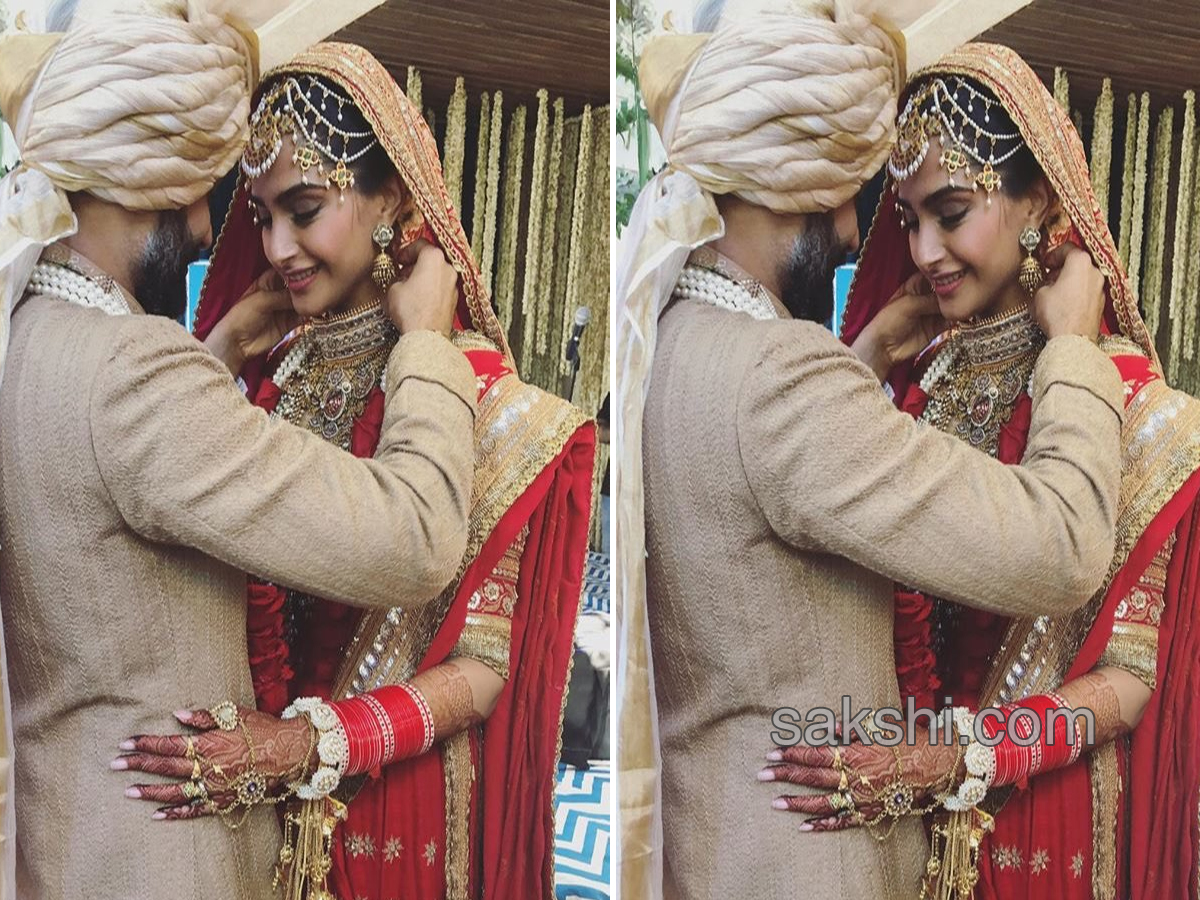  Sonam Kapoor and Anand Ahuja got married - Sakshi1