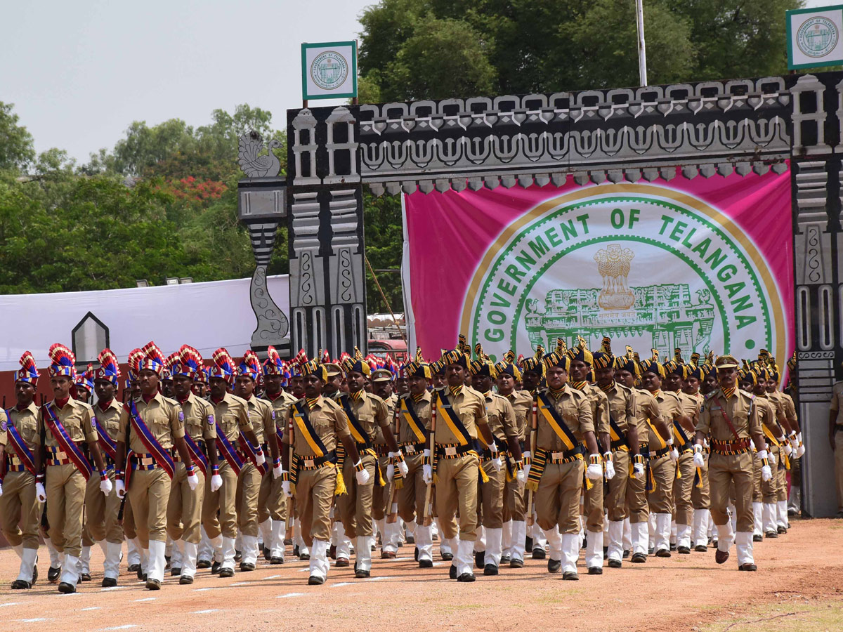 Telangana Foundation Day Parade Ground photo gallery - Sakshi14