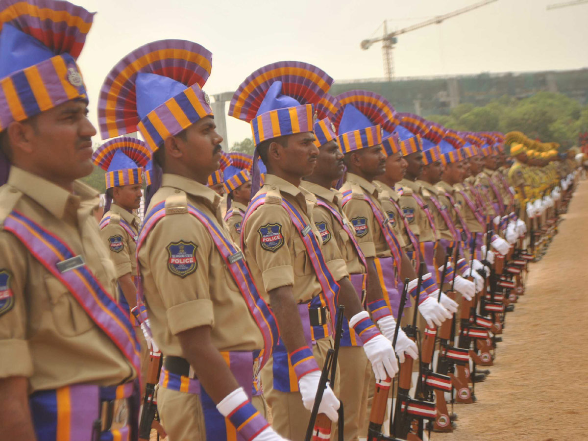 Telangana Foundation Day Parade Ground photo gallery - Sakshi16